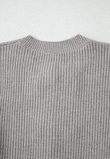 Bow Round Neck Long Sleeve Cardigan - Trendsi - Flyclothing LLC