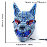 Halloween LED Full Face Luminous Mask - My Store - Flyclothing LLC