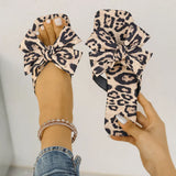 Open Toe Flats Sandals - Trendsi - Flyclothing LLC