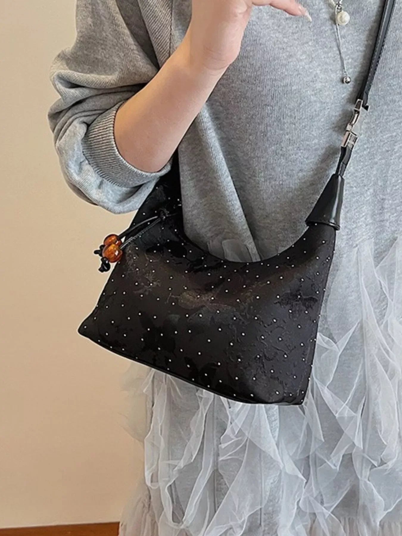 Polka Dot Crossbody Bag - Trendsi - Flyclothing LLC