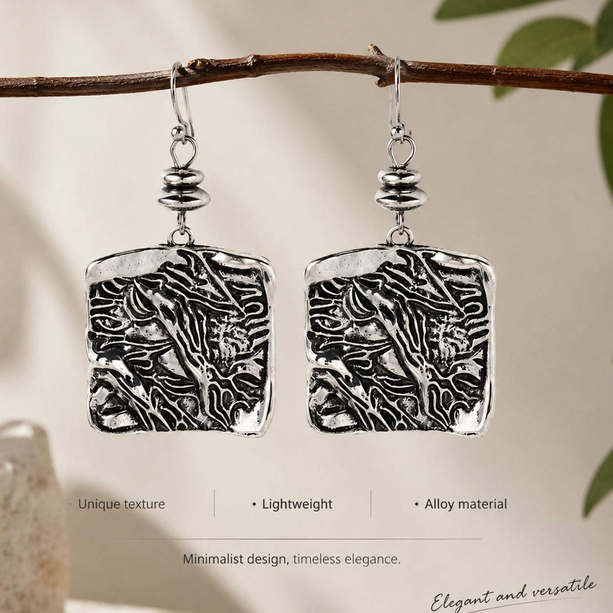 Vintage Square Earrings For Women - My Store - Flyclothing LLC