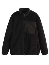 Zip Up Long Sleeve Plush Jacket - Trendsi - Flyclothing LLC