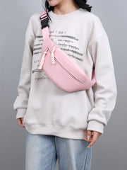 Oxford Cloth Adjustable Strap Sling Bag - Trendsi