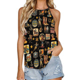 Baha Ranch Vintage Cowboy Collage Western Tank Top - Baha Ranch Western Wear - Flyclothing LLC