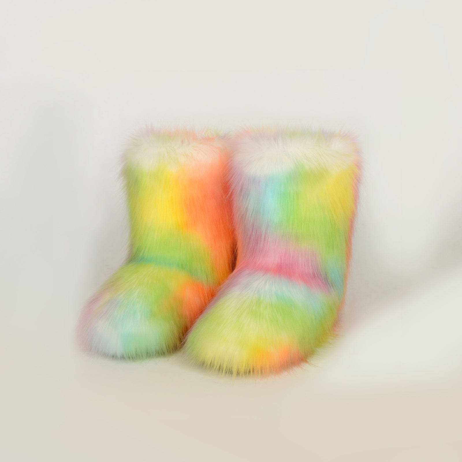 Thermal Fuzzy Platform Boots - Trendsi - Flyclothing LLC