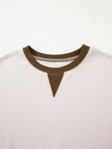 Contrast Striped Long Sleeve Sweatshirt - Trendsi - Flyclothing LLC