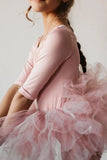 Vintage Pink 3/4 Tutu Leotard - Mila & Rose ®
