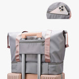 Multi Pocket Nylon Travel Bag - Trendsi - Flyclothing LLC
