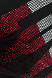 Rhinestone LOVE Round Neck Long Sleeve Sweatshirt - Trendsi - Flyclothing LLC