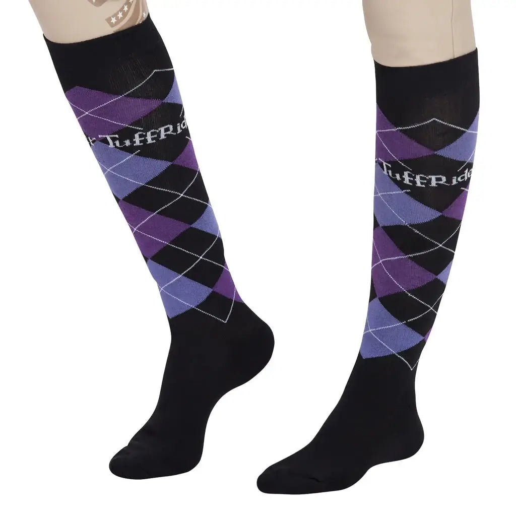 TuffRider Argyle Knee Hi Socks - Breeches.com - Flyclothing LLC