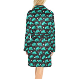 Baha Ranch Turquoise Cowgirl Hat Women's Western Bath Robe
