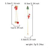 Christmas Santa Drop Earrings - Trendsi - Flyclothing LLC