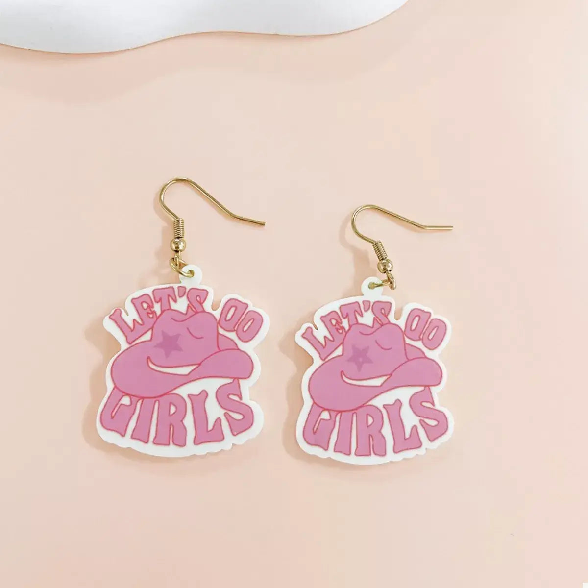 Cowgirl Hat Dangle Earrings - Trendsi - Flyclothing LLC