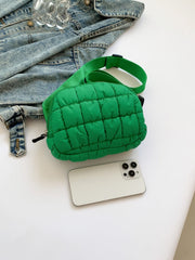 Bubble Texture Adjustable Strap Crossbody Bag - Trendsi