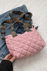 Bubble Textured Printed Strap Handbag - Trendsi - Flyclothing LLC