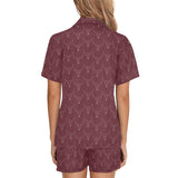 Baha Ranch Longhorn Skull Women's Western Pajama Set