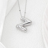 Copper Bubble Letter Pendant Necklace - Trendsi - Flyclothing LLC