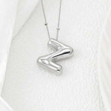 Copper Bubble Letter Pendant Necklace - Trendsi - Flyclothing LLC