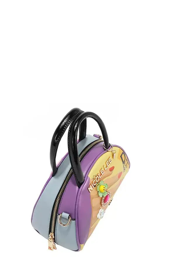 Nicole Lee USA Nail Polish Mini Dome Handbag - Trendsi - Flyclothing LLC