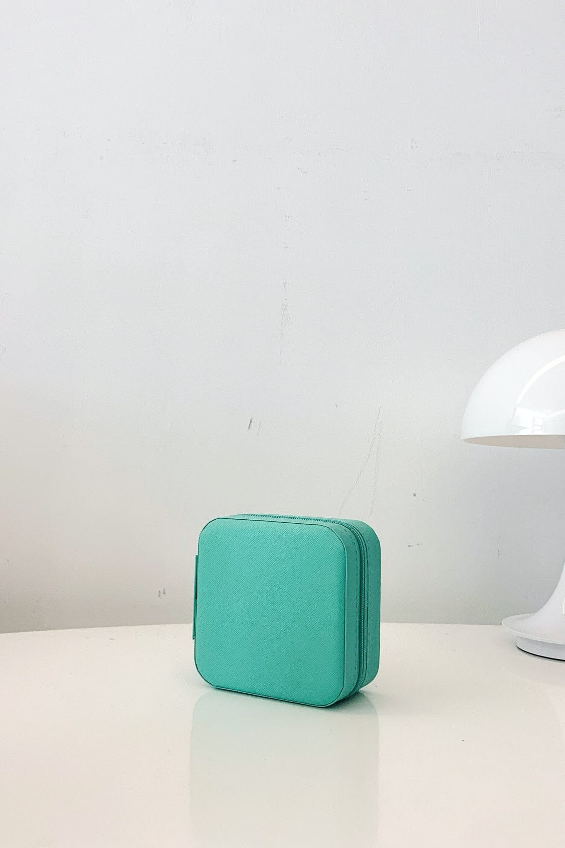 PU Leather Square Jewelry Box - Trendsi