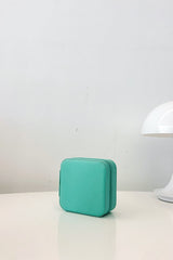 PU Leather Square Jewelry Box - Trendsi