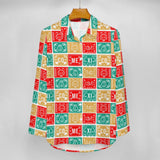 Baha Ranch Colores De Mexico Picado Mexican Button Up Blouse