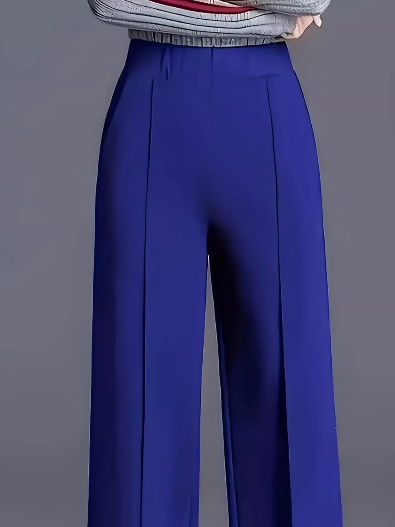 High Waist Wide Leg Pants - Trendsi - Flyclothing LLC