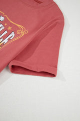 Mineral Nashville Music City Graphic Retro T-Shirt - Trendsi - Flyclothing LLC