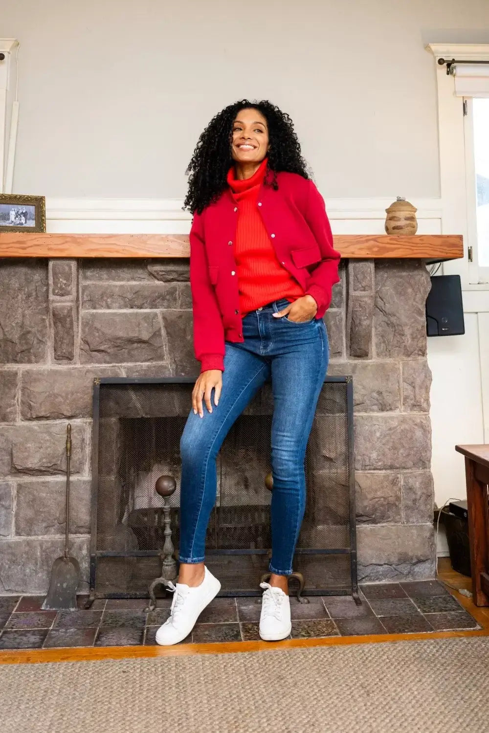 Judy Blue Full Size Washed Thermal Skinny Jeans Plus Size - Trendsi - Flyclothing LLC
