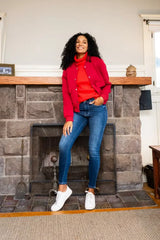 Judy Blue Full Size Washed Thermal Skinny Jeans Plus Size - Trendsi - Flyclothing LLC