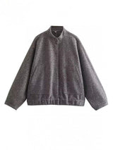 Full Size Snap Down Drop Shoulder Jacket - Trendsi - Flyclothing LLC
