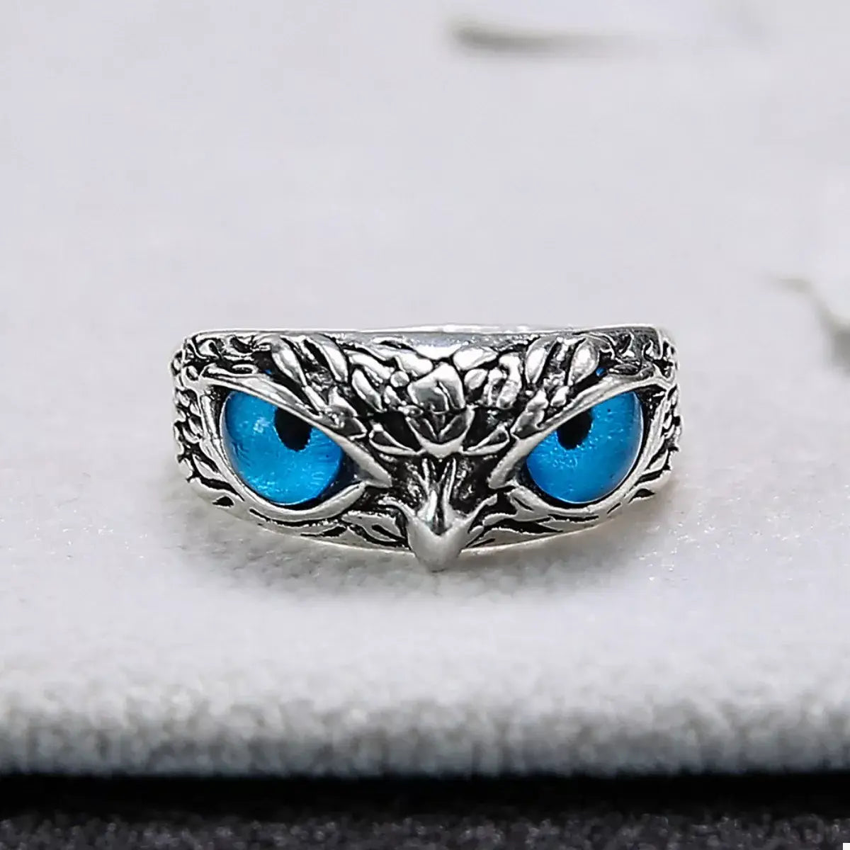 Alloy Owl Eyes Ring - Trendsi - Flyclothing LLC