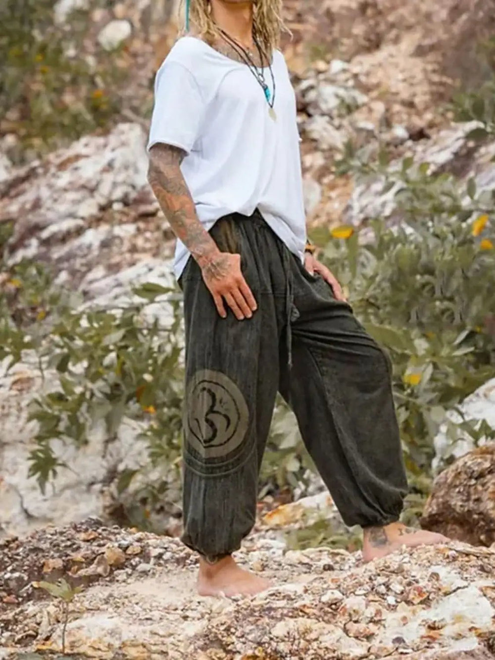 Men's Full Size Drawstring Jogger with Pockets Plus Size - Trendsi