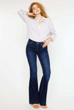 Kancan Mid Rise Slim Flare Jeans - Trendsi - Flyclothing LLC
