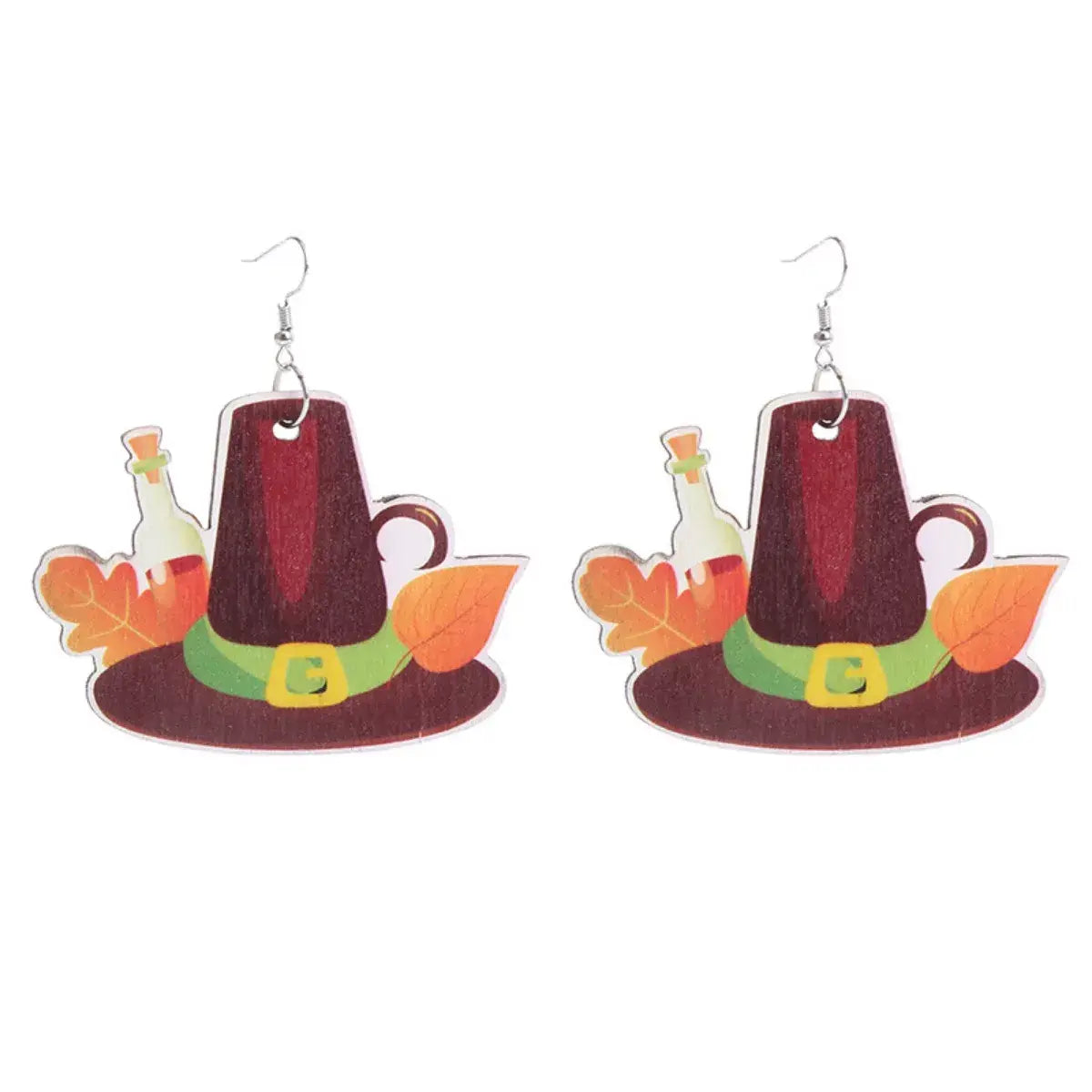 Thanksgiving Dangle Earrings - Trendsi - Flyclothing LLC