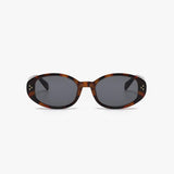 Polycarbonate Frame Oval Sunglasses - Trendsi - Flyclothing LLC