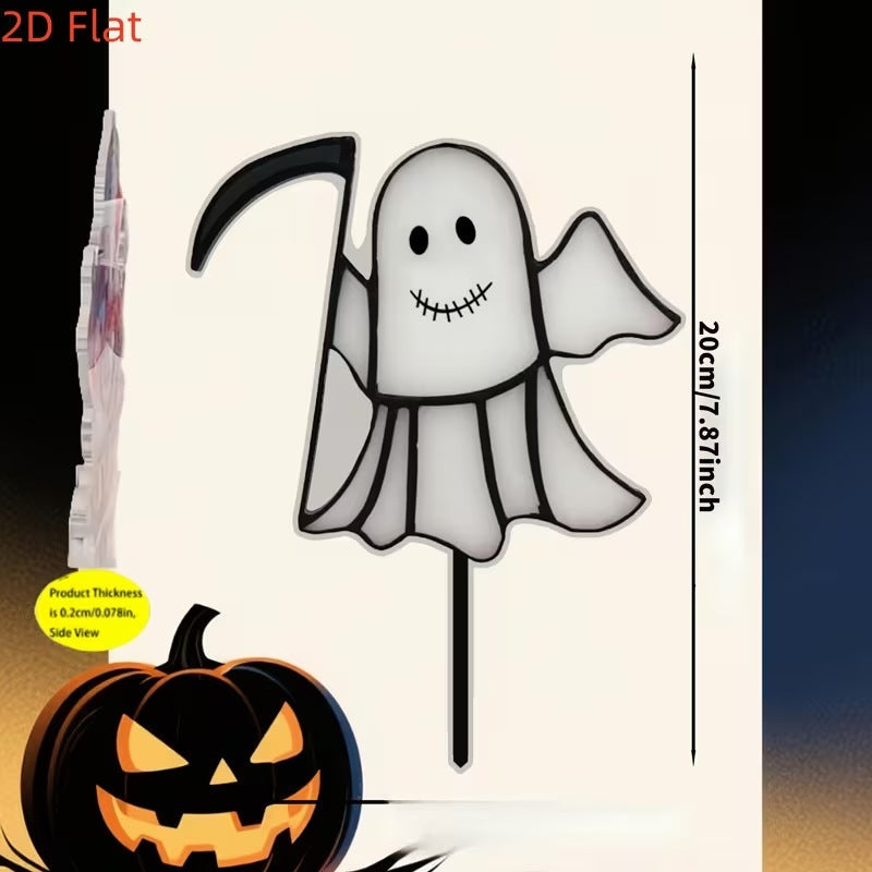 Acrylic Halloween Garden Decoration Picks - My Store - Flyclothing LLC