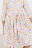 Sweetheart 3/4 Sleeve Pocket Twirl Dress - Mila & Rose ®