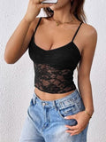 Perfee Lace Scoop Neck Cami - Trendsi