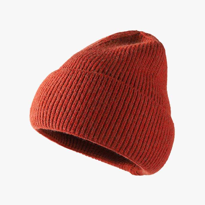Thermal Solid Knit Hat - Trendsi - Flyclothing LLC
