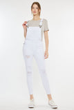 Kancan Distressed Skinny Denim Overalls - Trendsi