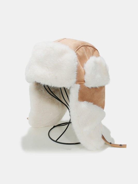Thermal Fuzzy Earmuffs Winter Hat - Trendsi