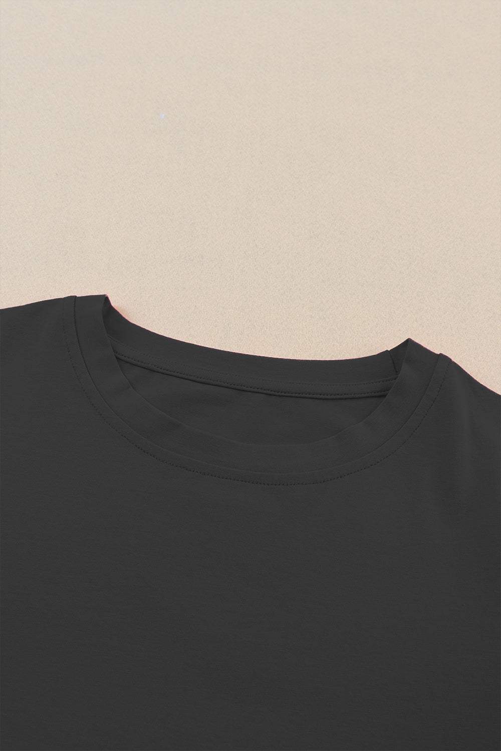 Ruffled Round Neck Short Sleeve Blouse - Trendsi - Flyclothing LLC