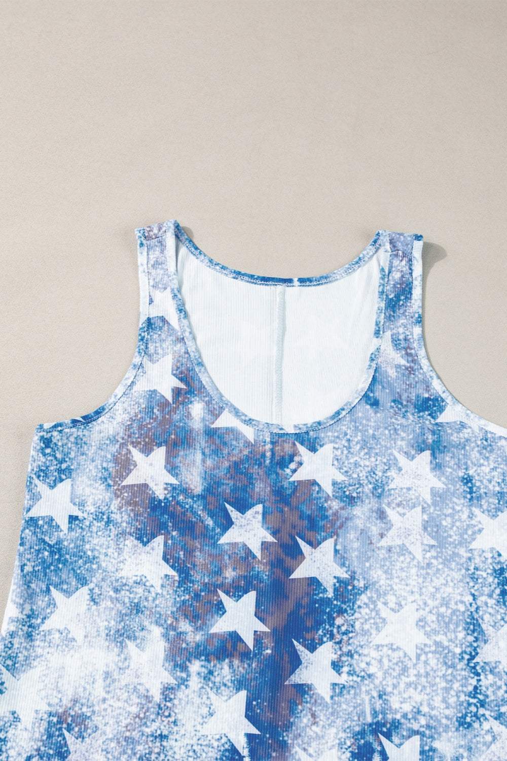 US Flag Scoop Neck Tank - Trendsi - Flyclothing LLC