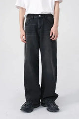 Baggy Jeans with Pockets - Trendsi - Flyclothing LLC