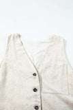 V-Neck Sleeveless Romper - Trendsi - Flyclothing LLC