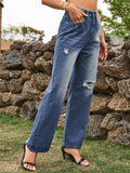 Distressed Jeans with Pockets - Trendsi