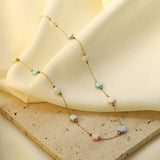 18K Gold-Plated Star Charm Necklace - Trendsi - Flyclothing LLC