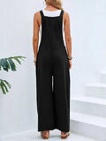 Full Size Square Neck Wide Strap Overalls - Trendsi - Flyclothing LLC