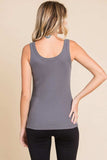 Culture Code Full Size Ribbed Scoop Neck Tank - Trendsi - Flyclothing LLC
